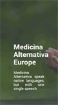 Mobile Screenshot of medicina-alternativa.net