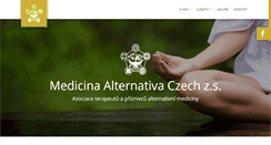 Desktop Screenshot of medicina-alternativa.cz